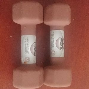 Two CAP Strength Neoprene Dumbbell 7lbs each